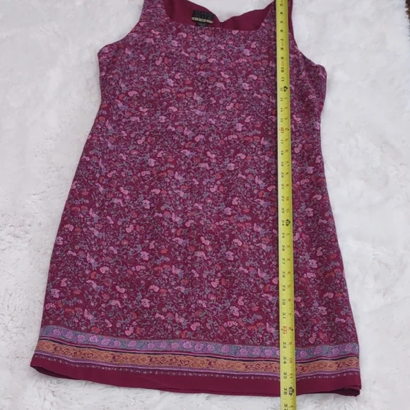 SIGRID OLSEN Floral Sleeveless Dress in Red and Purple - Picture 10 of 17